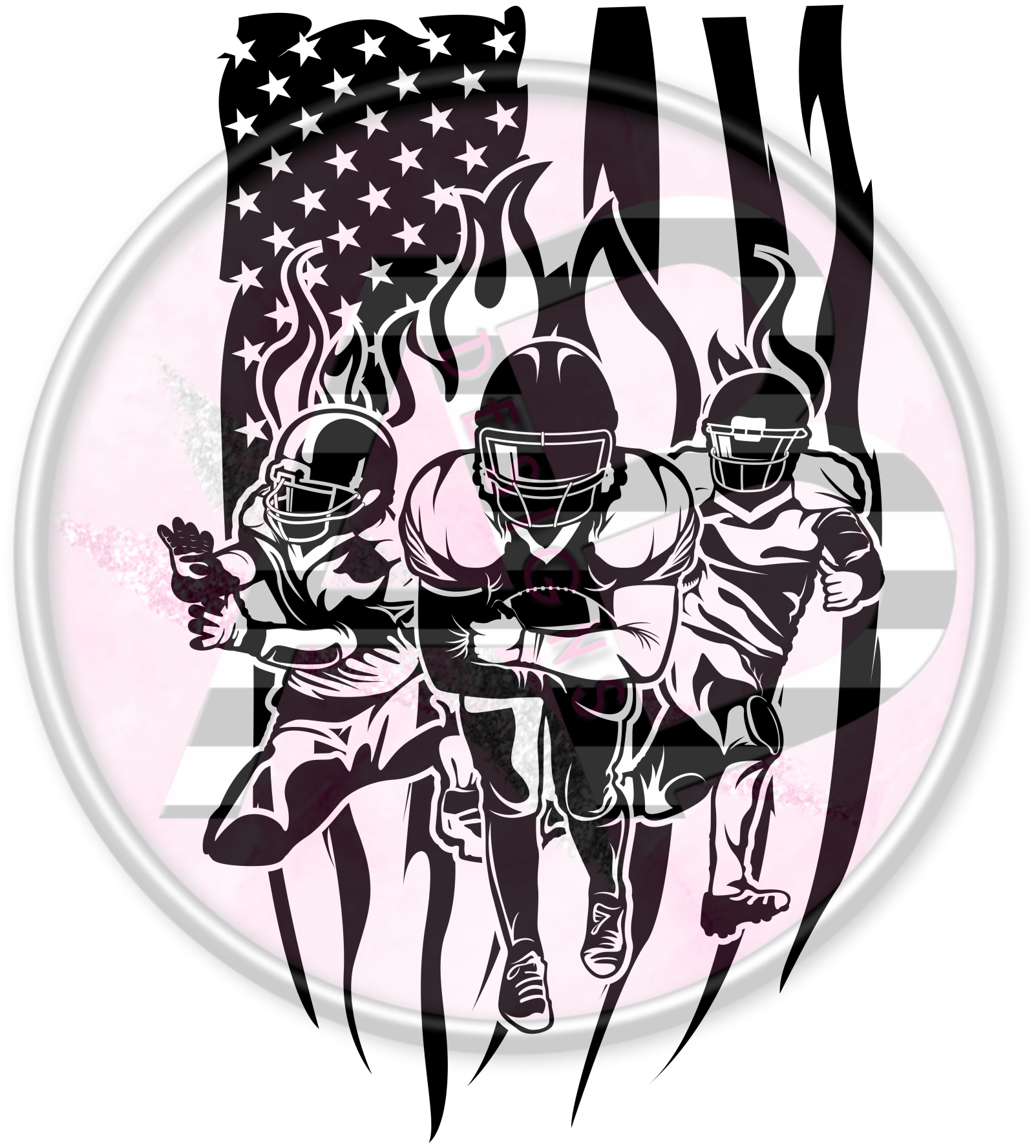DTF Heat Transfer - Football 01 – AB Designs, Co. DTF Heat Transfer - Football 01 – AB Designs, Co.