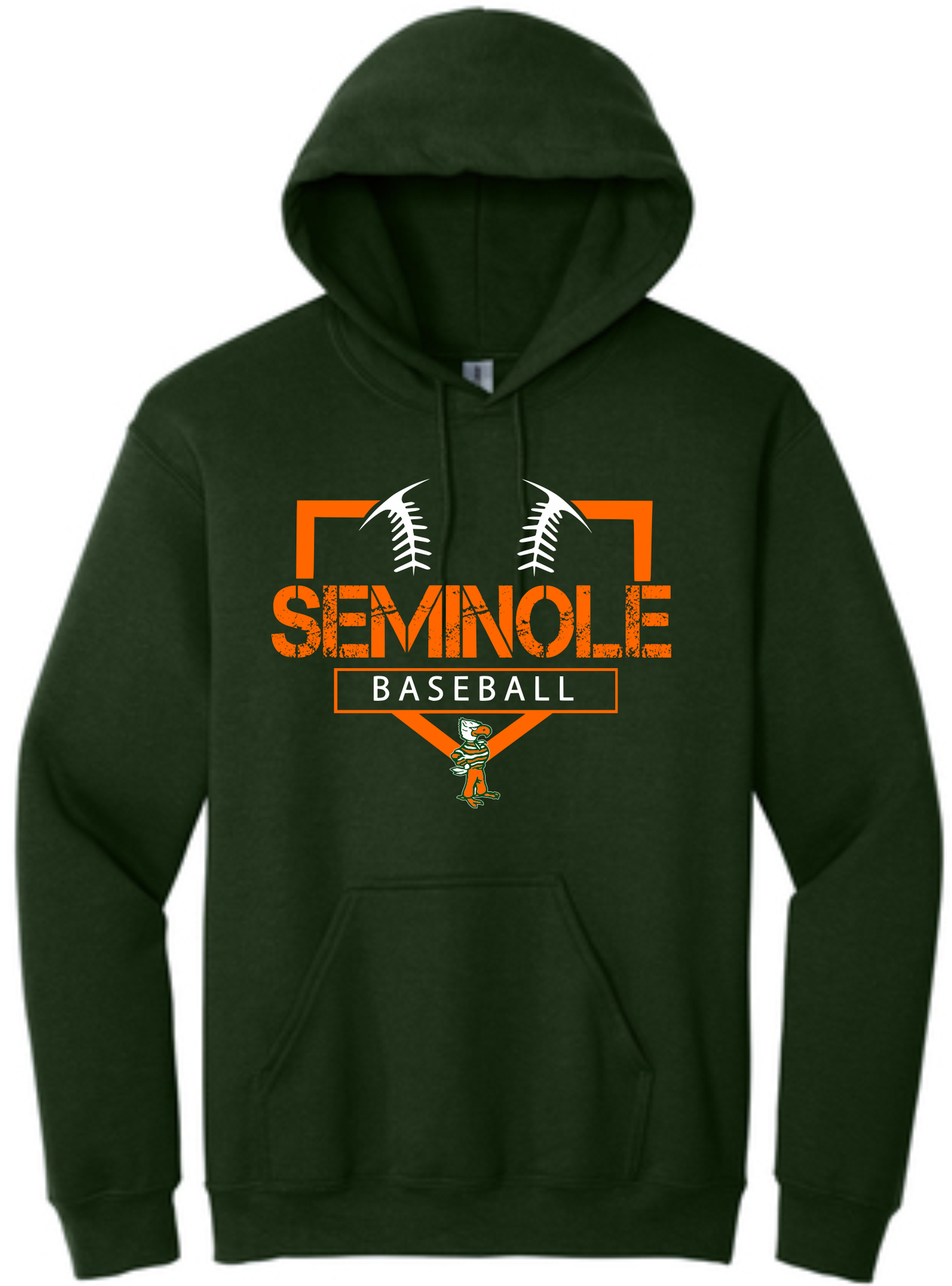 SHS Baseball Hoodie - 18500 Gildan® - Heavy Blend™ Hooded Sweatshirt