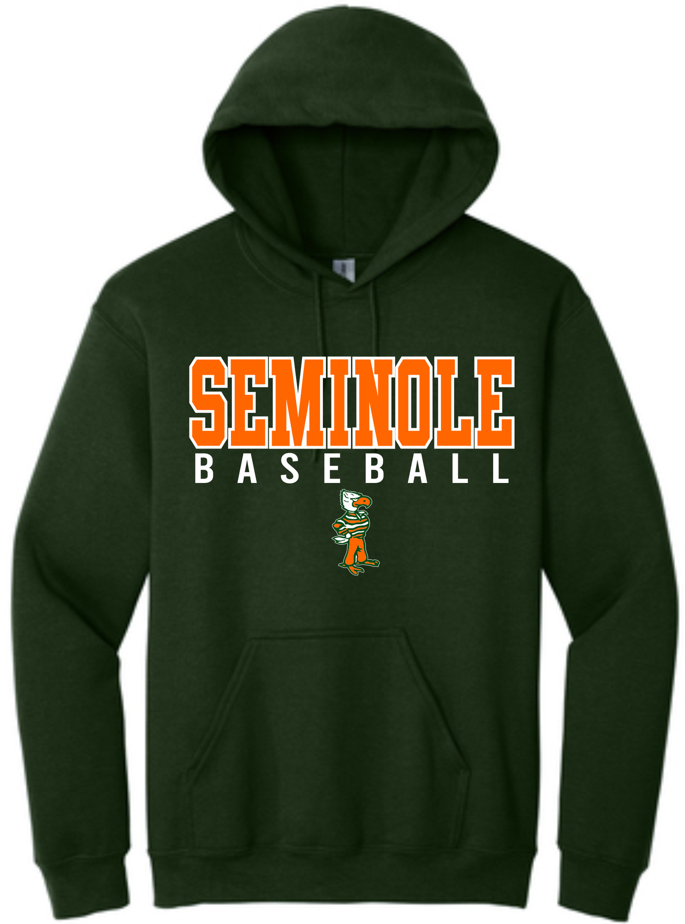 SHS Baseball Hoodie - 18500 Gildan® - Heavy Blend™ Hooded Sweatshirt