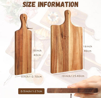 Cutting Board | Custom Engraved | Charcuterie Board | Kitchen Measurements