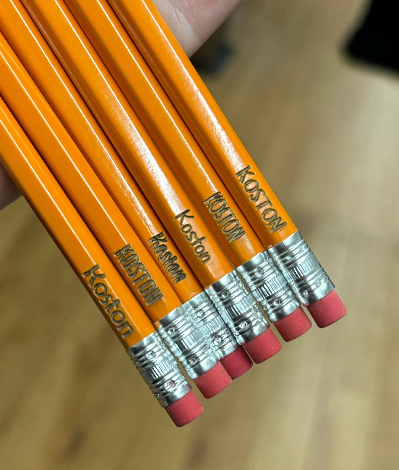 Engraved Pencils | Custom Engraved Personalized Pencils