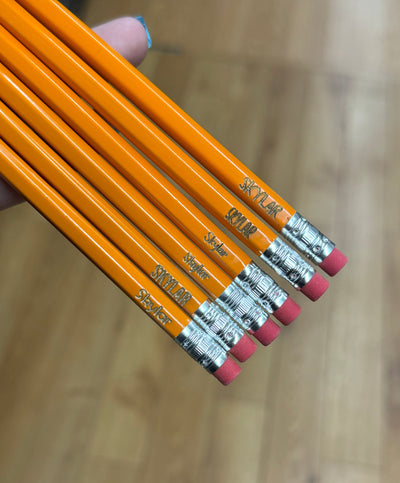 Engraved Pencils | Custom Engraved Personalized Pencils