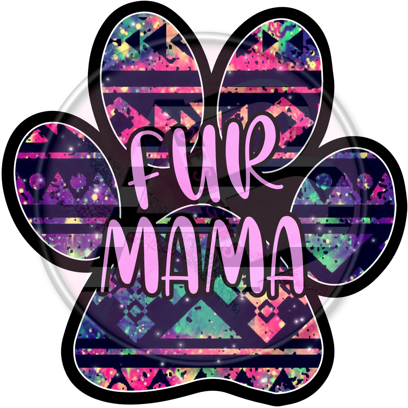 DTF Heat Transfer - Fur Mama 02