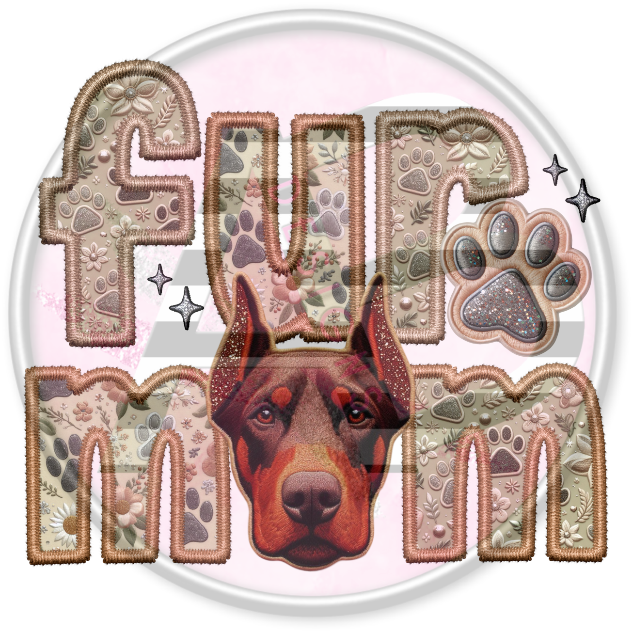 DTF Heat Transfer - Fur Mom 114