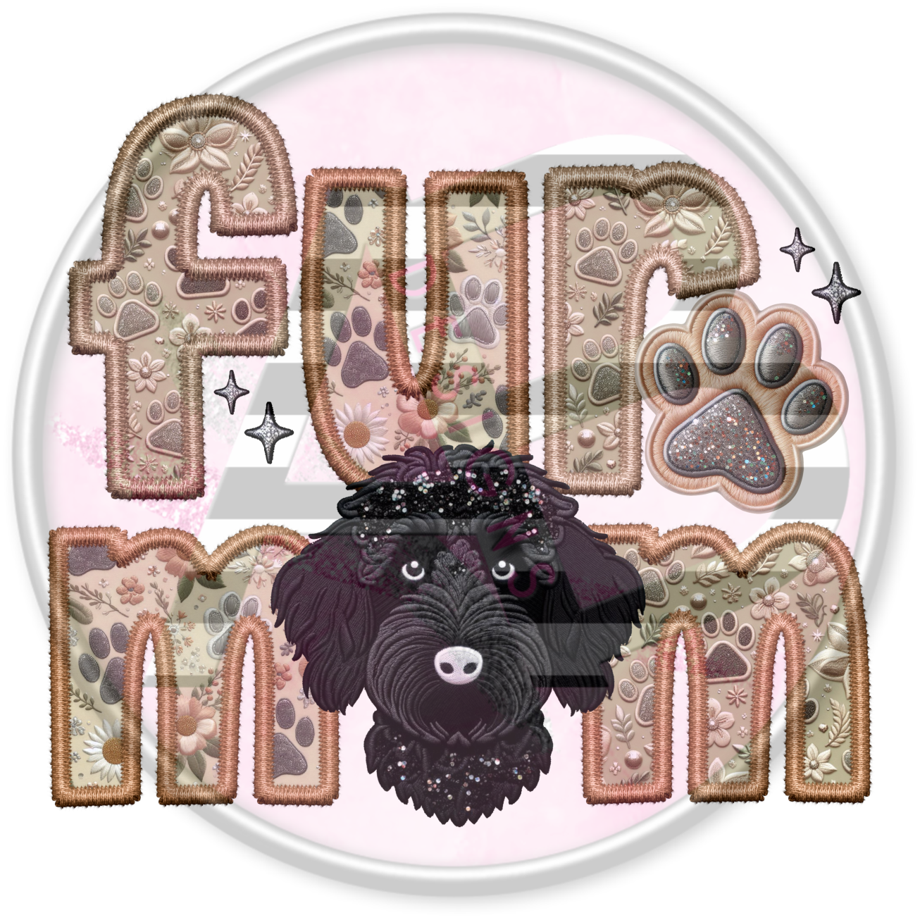 DTF Heat Transfer - Fur Mom 117