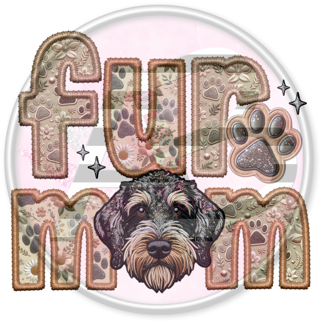 DTF Heat Transfer - Fur Mom 118