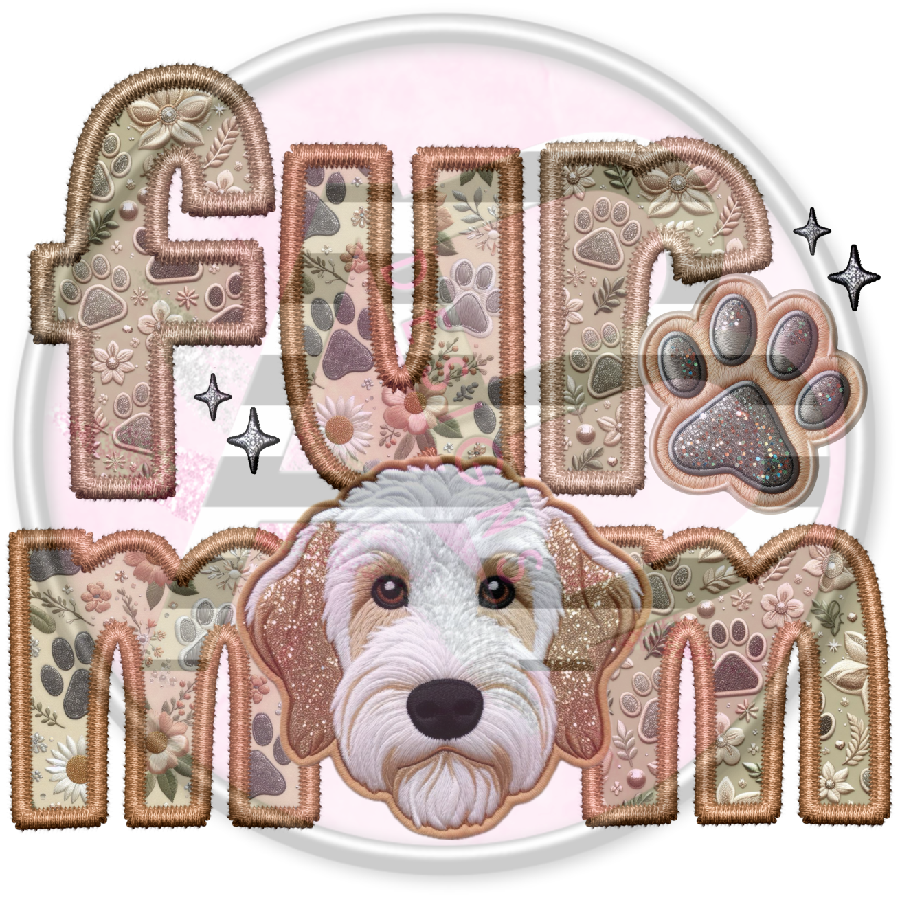 DTF Heat Transfer - Fur Mom 121