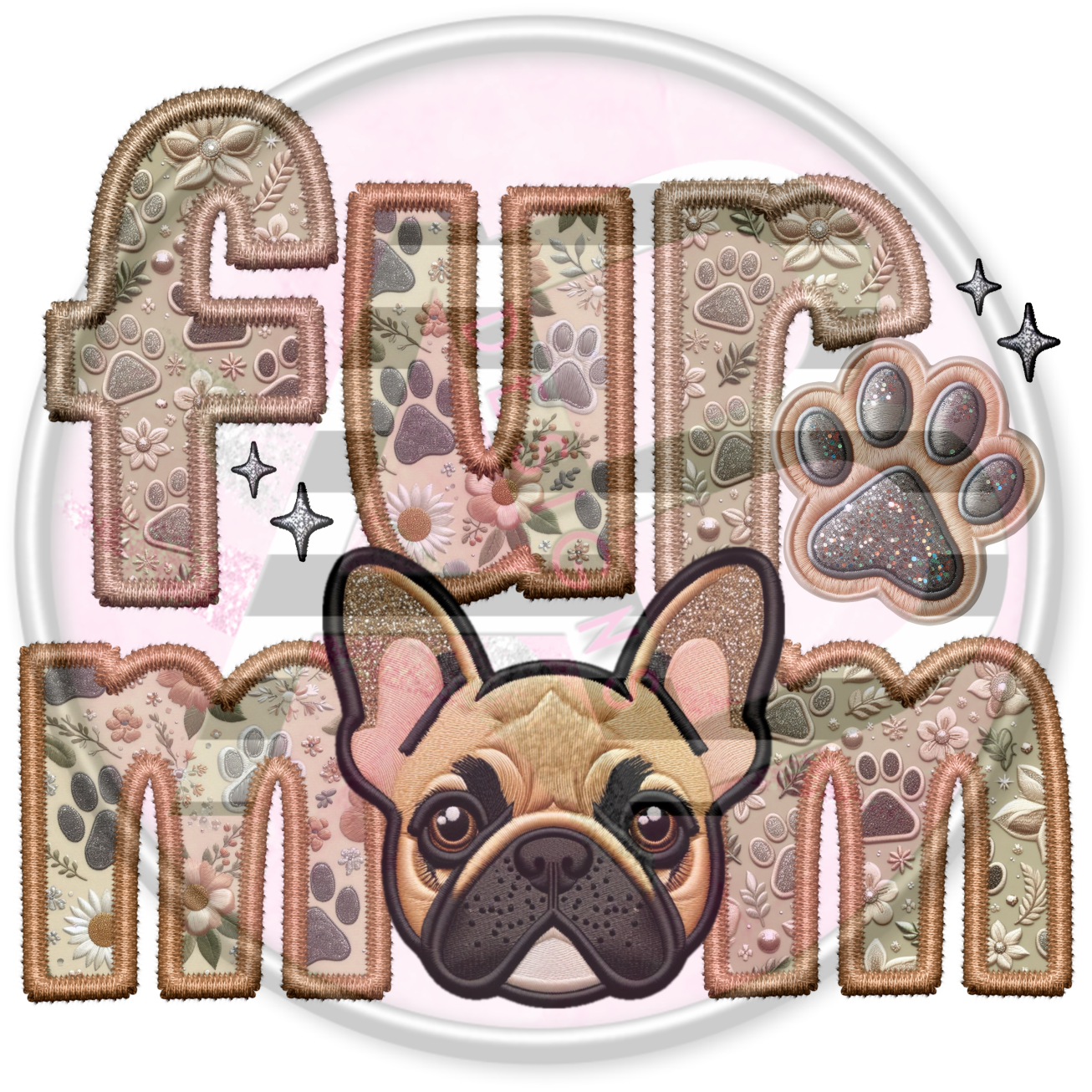 DTF Heat Transfer - Fur Mom 126