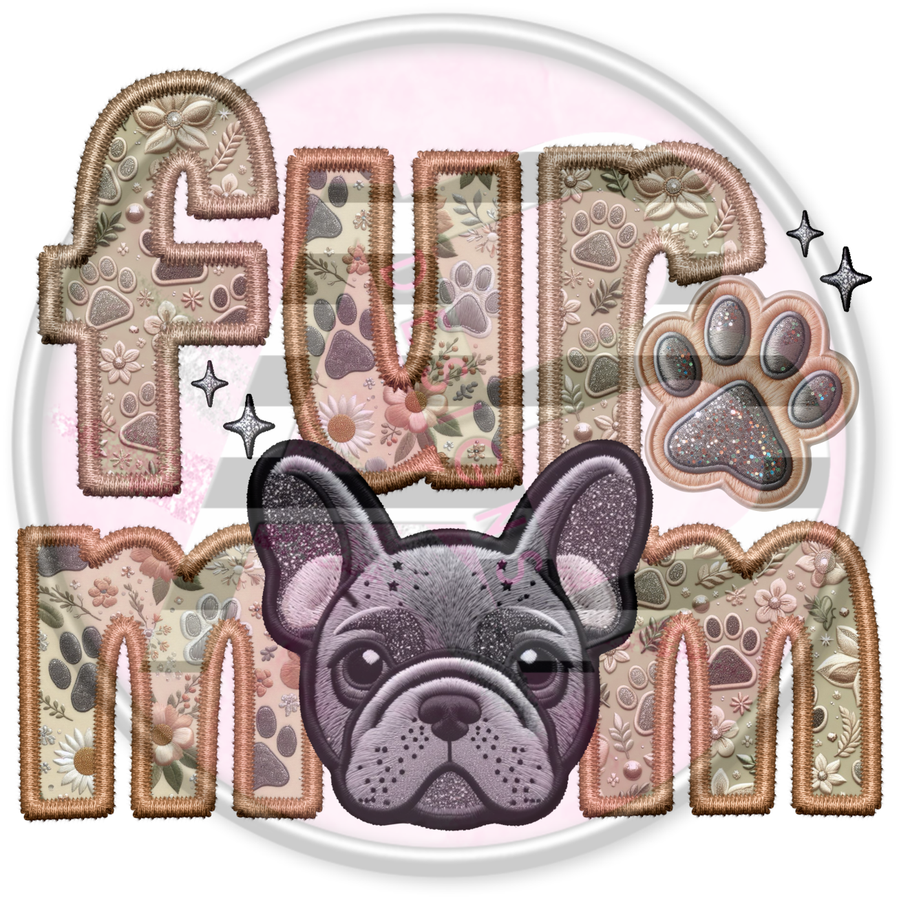 DTF Heat Transfer - Fur Mom 127