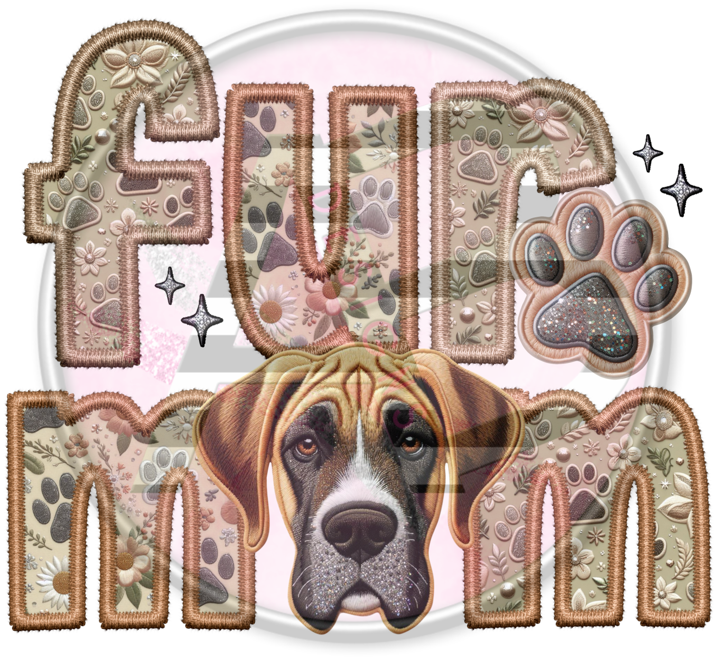 DTF Heat Transfer - Fur Mom 13