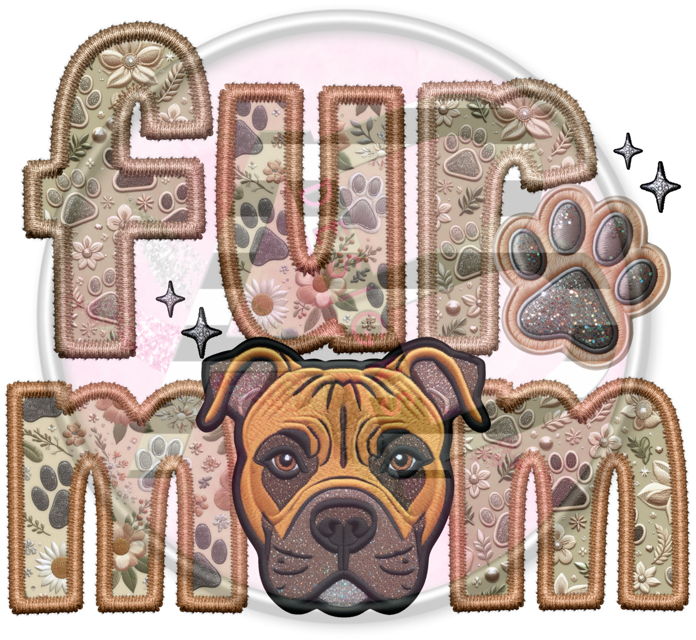 DTF Heat Transfer - Fur Mom 131