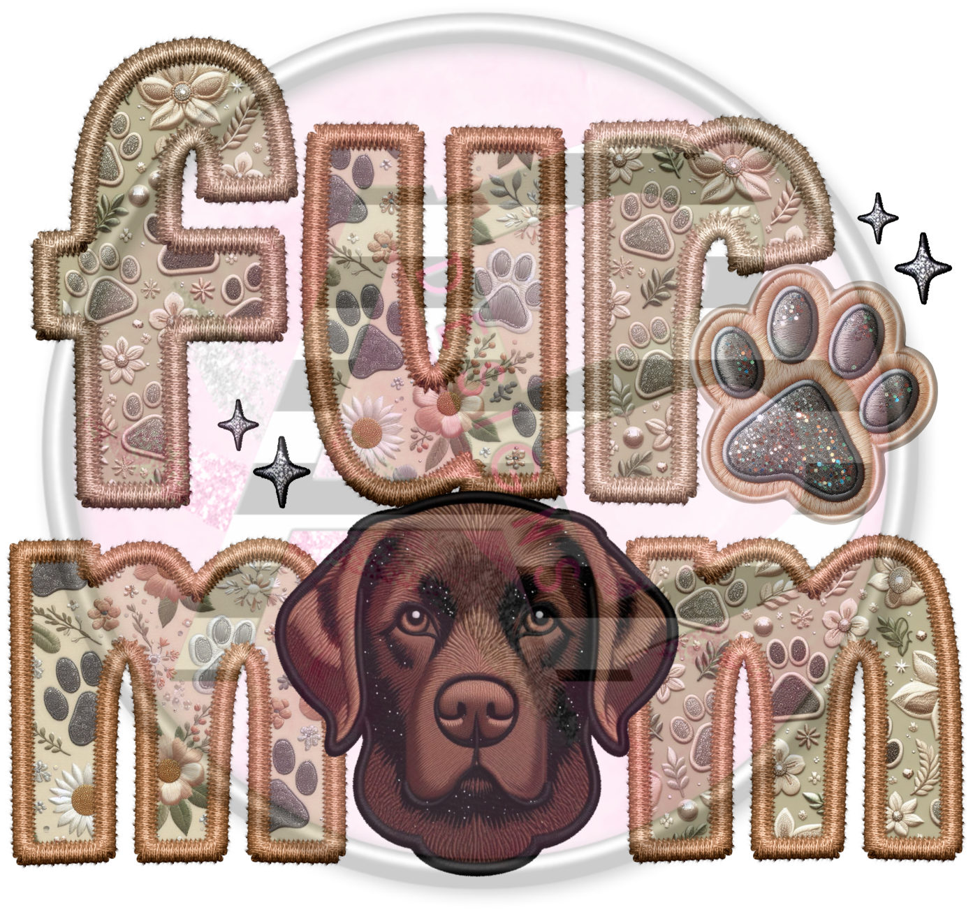 DTF Heat Transfer - Fur Mom 27