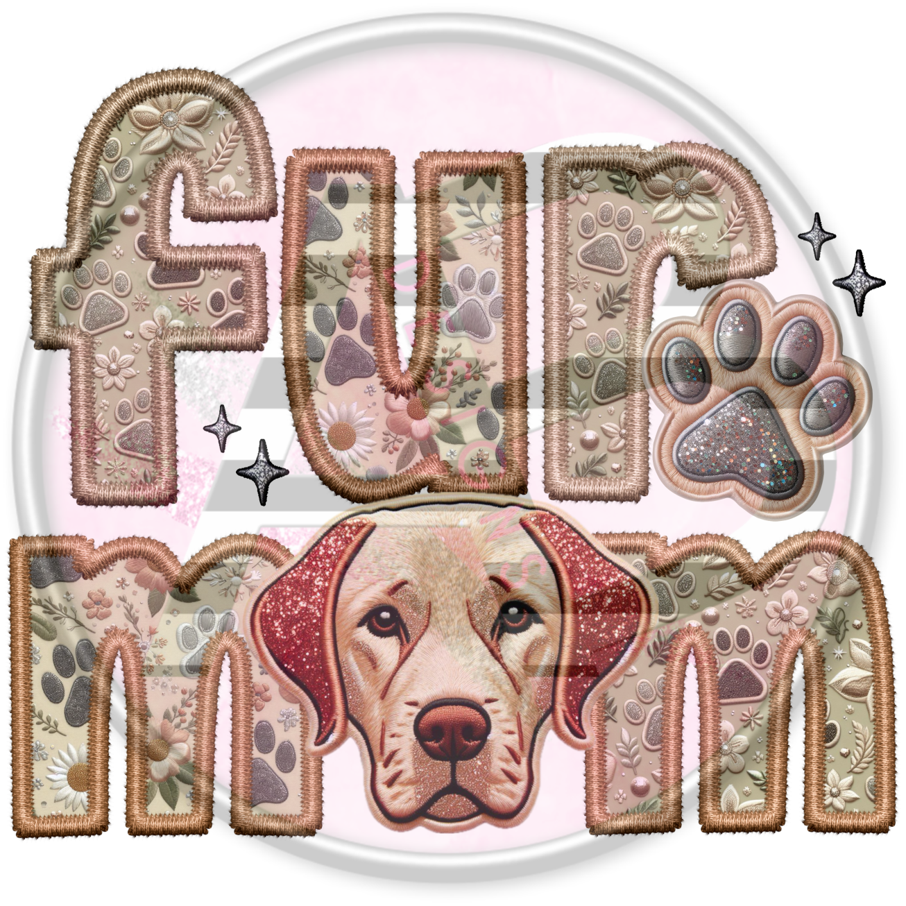 DTF Heat Transfer - Fur Mom 28