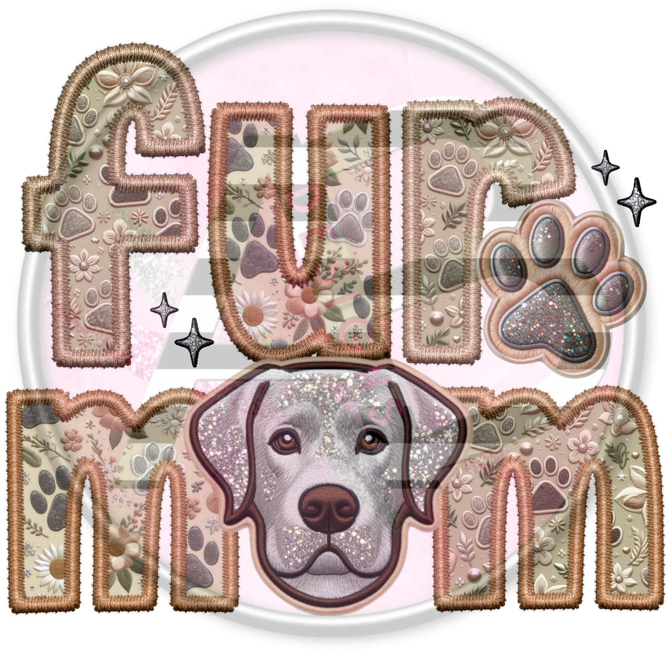 DTF Heat Transfer - Fur Mom 31