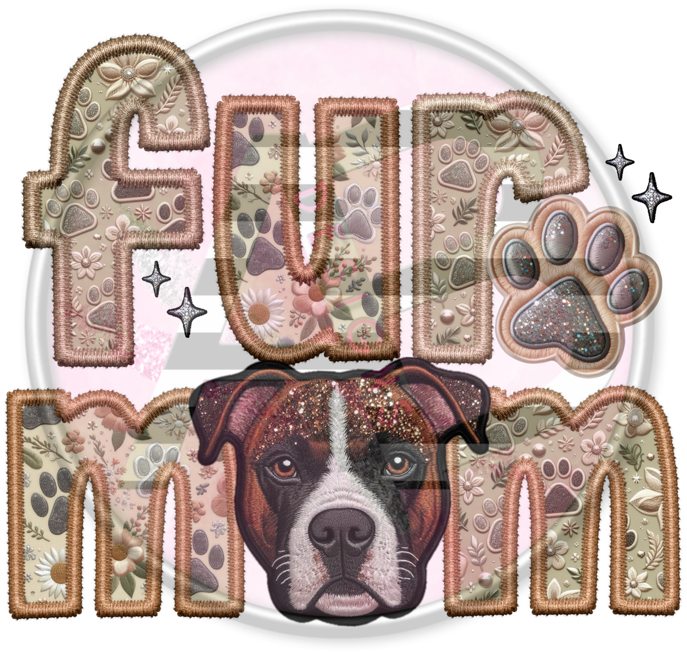 DTF Heat Transfer - Fur Mom 43