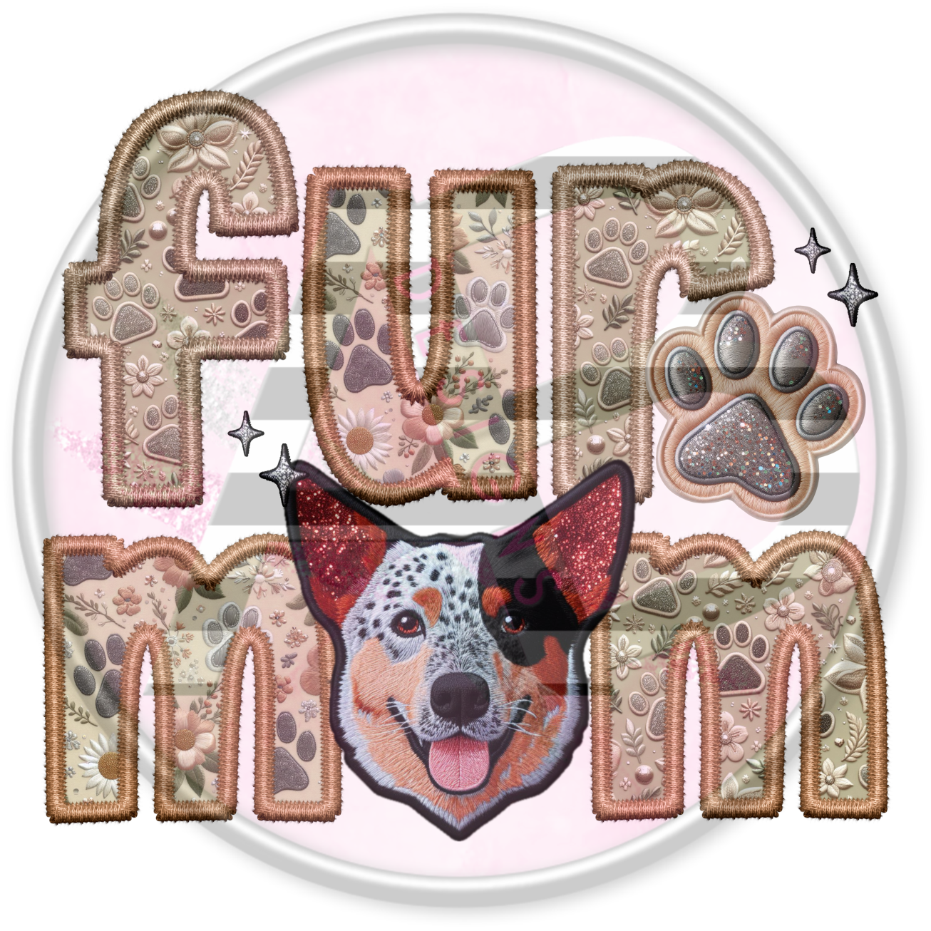 DTF Heat Transfer - Fur Mom 54