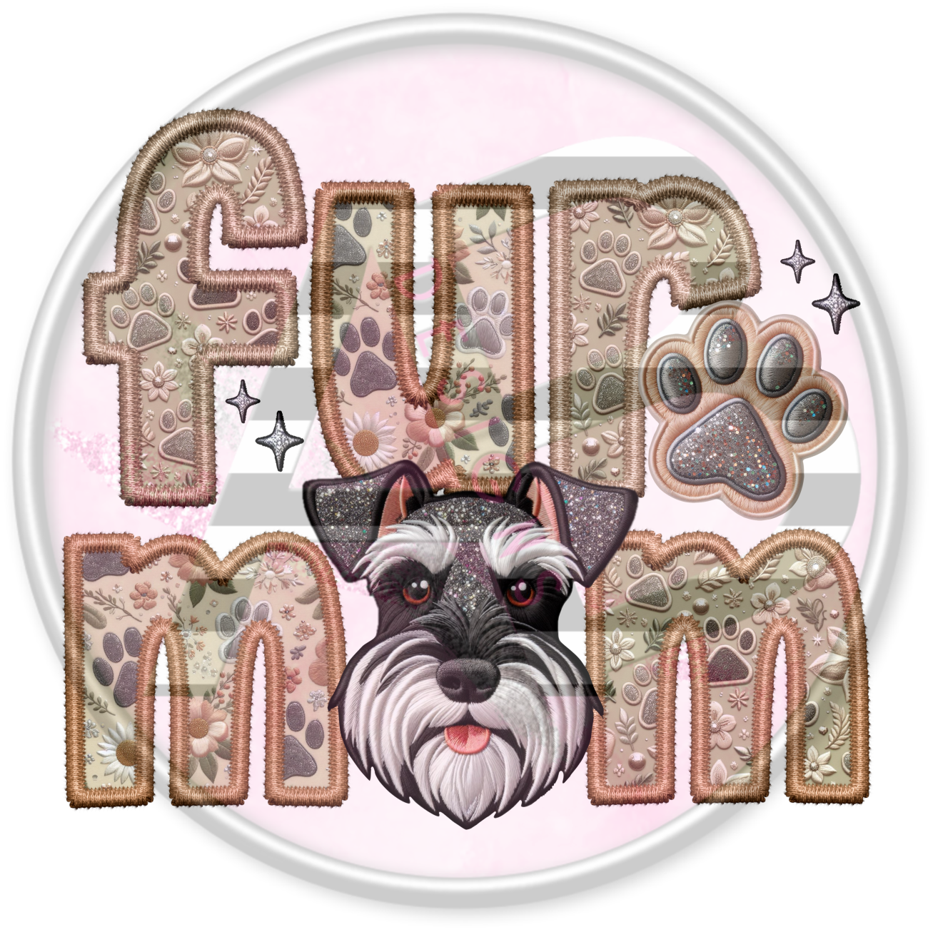 DTF Heat Transfer - Fur Mom 57