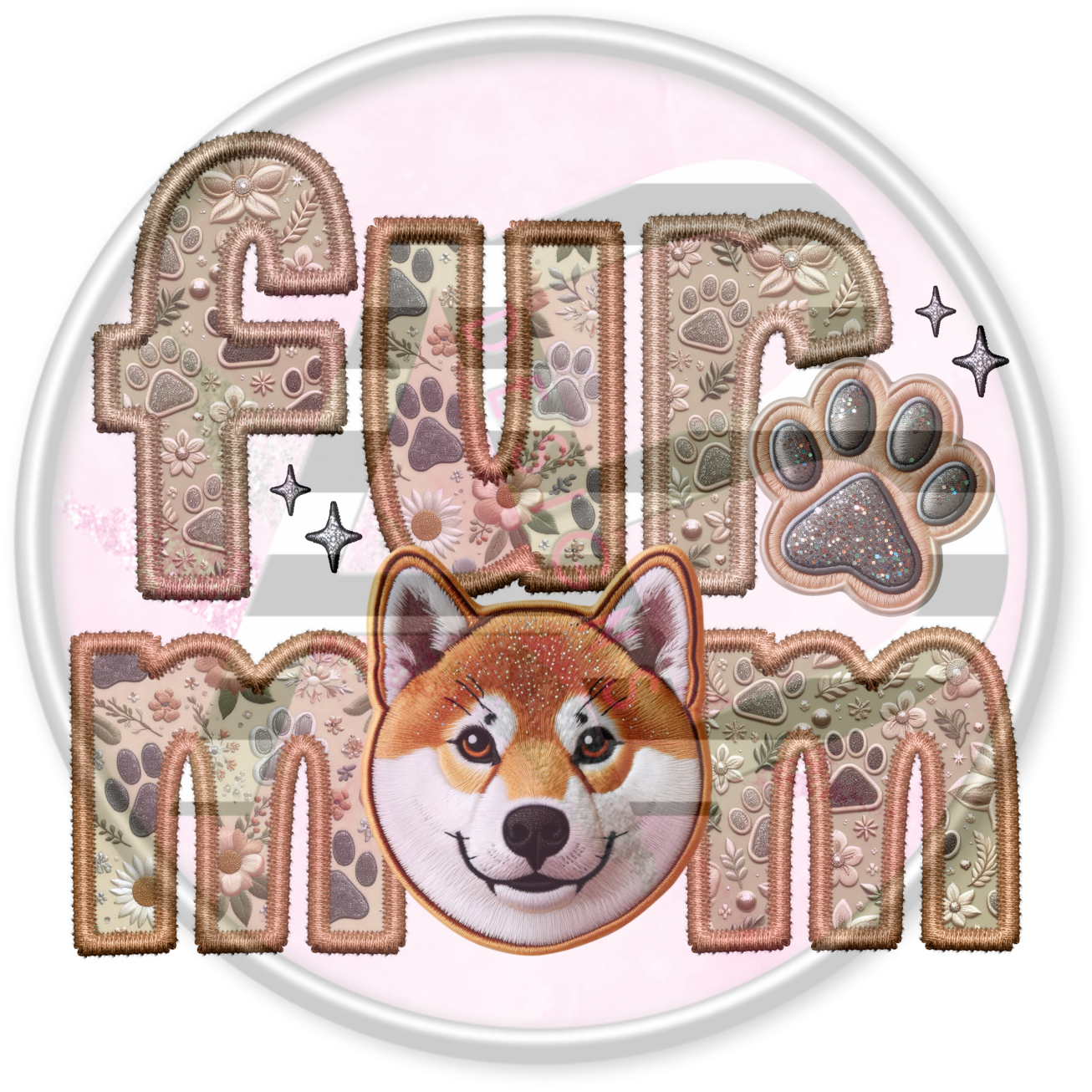 DTF Heat Transfer - Fur Mom 58