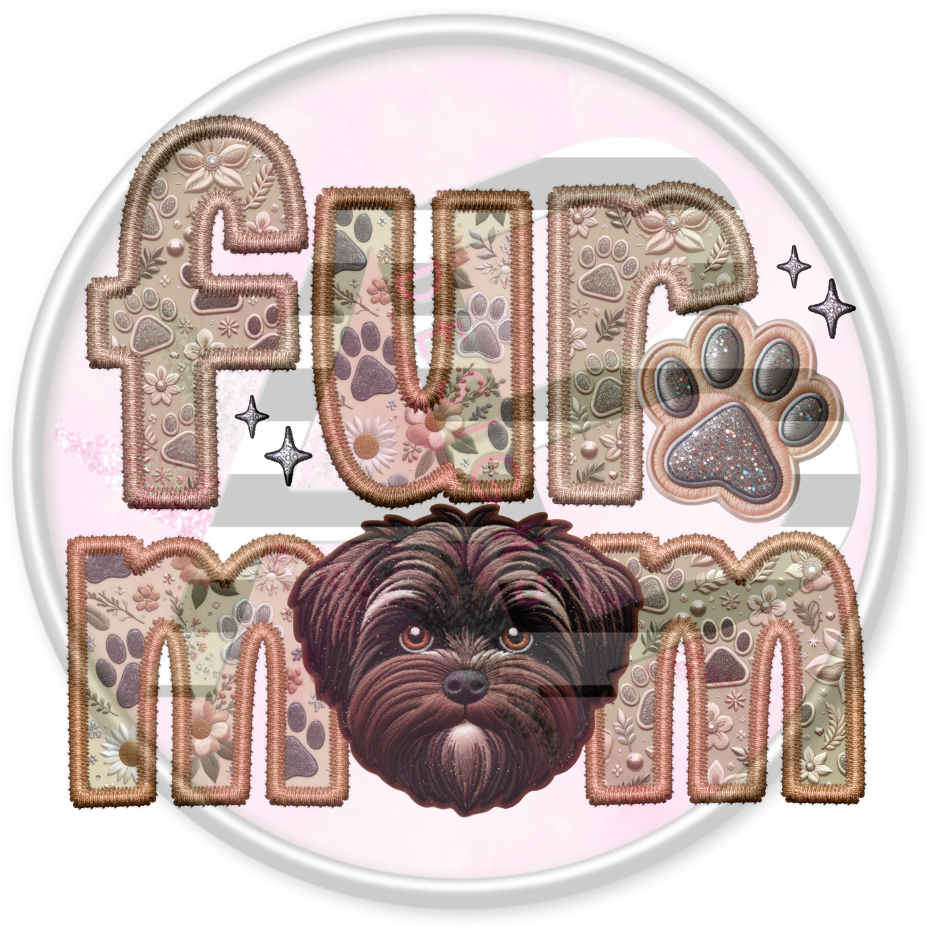 DTF Heat Transfer - Fur Mom 59