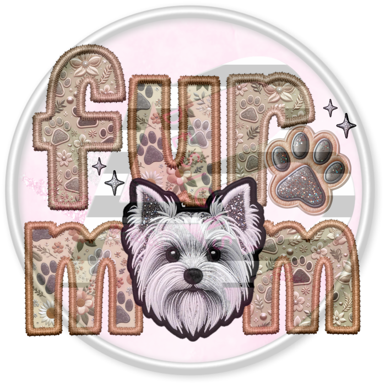 DTF Heat Transfer - Fur Mom 70