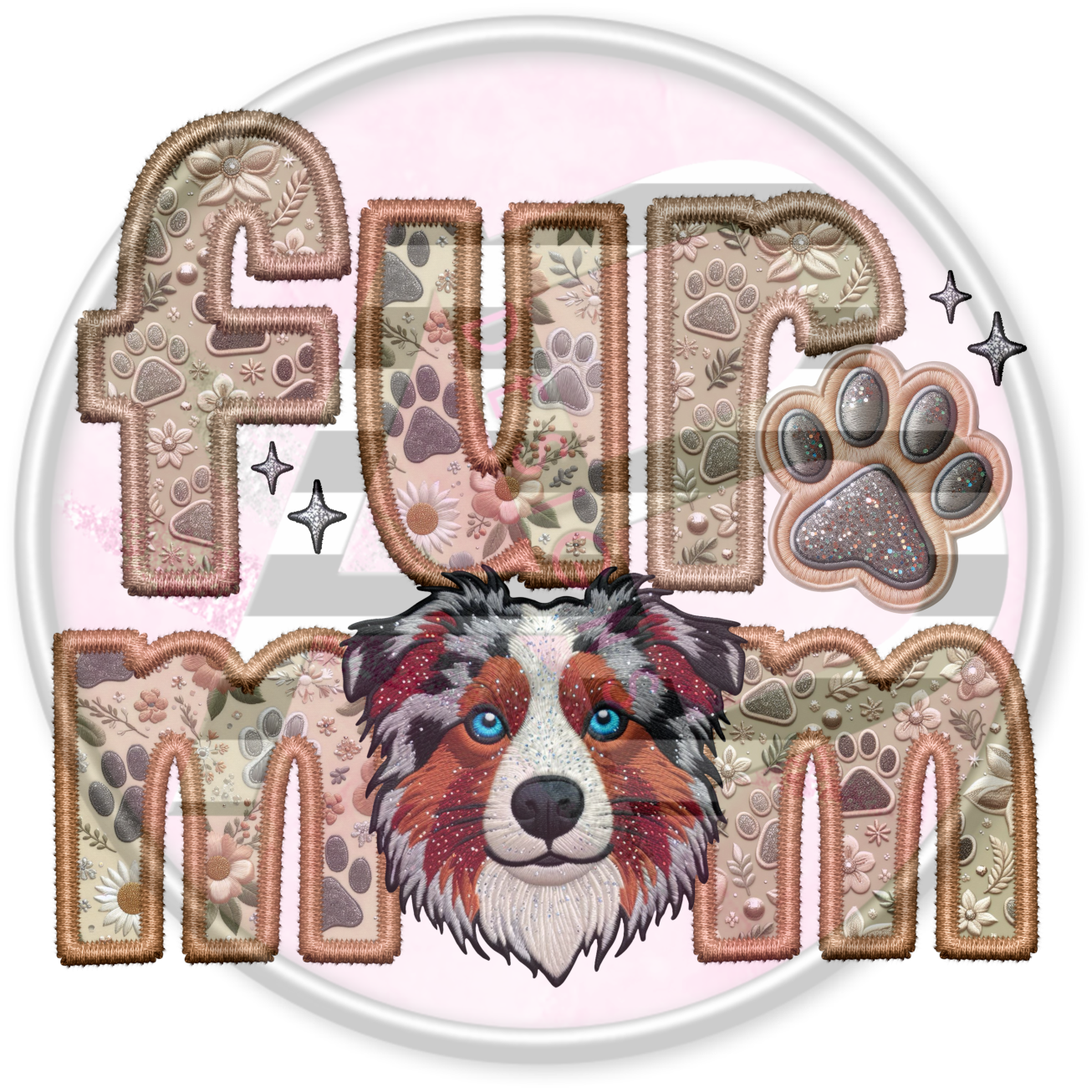 DTF Heat Transfer - Fur Mom 72