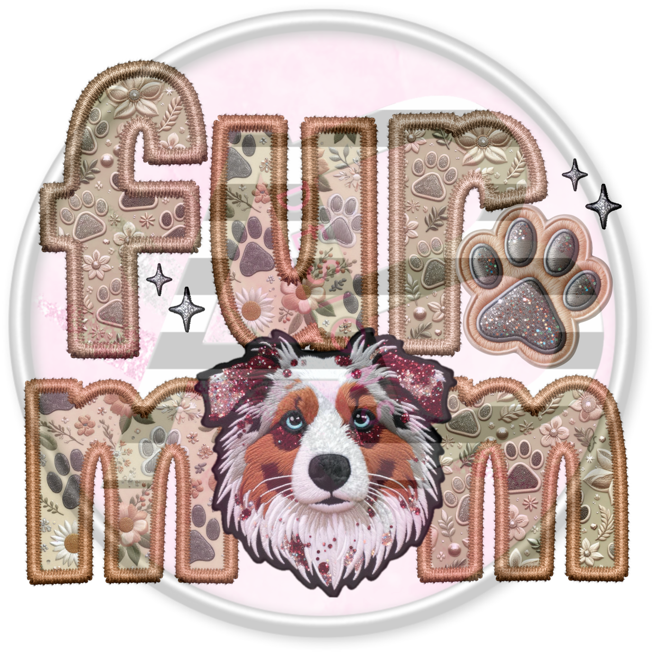 DTF Heat Transfer - Fur Mom 73