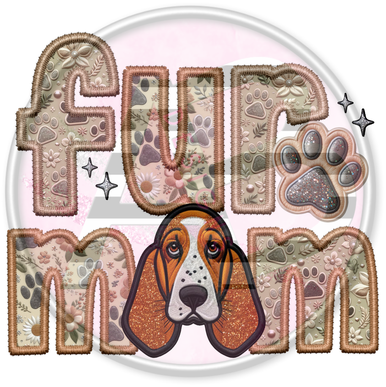 DTF Heat Transfer - Fur Mom 76