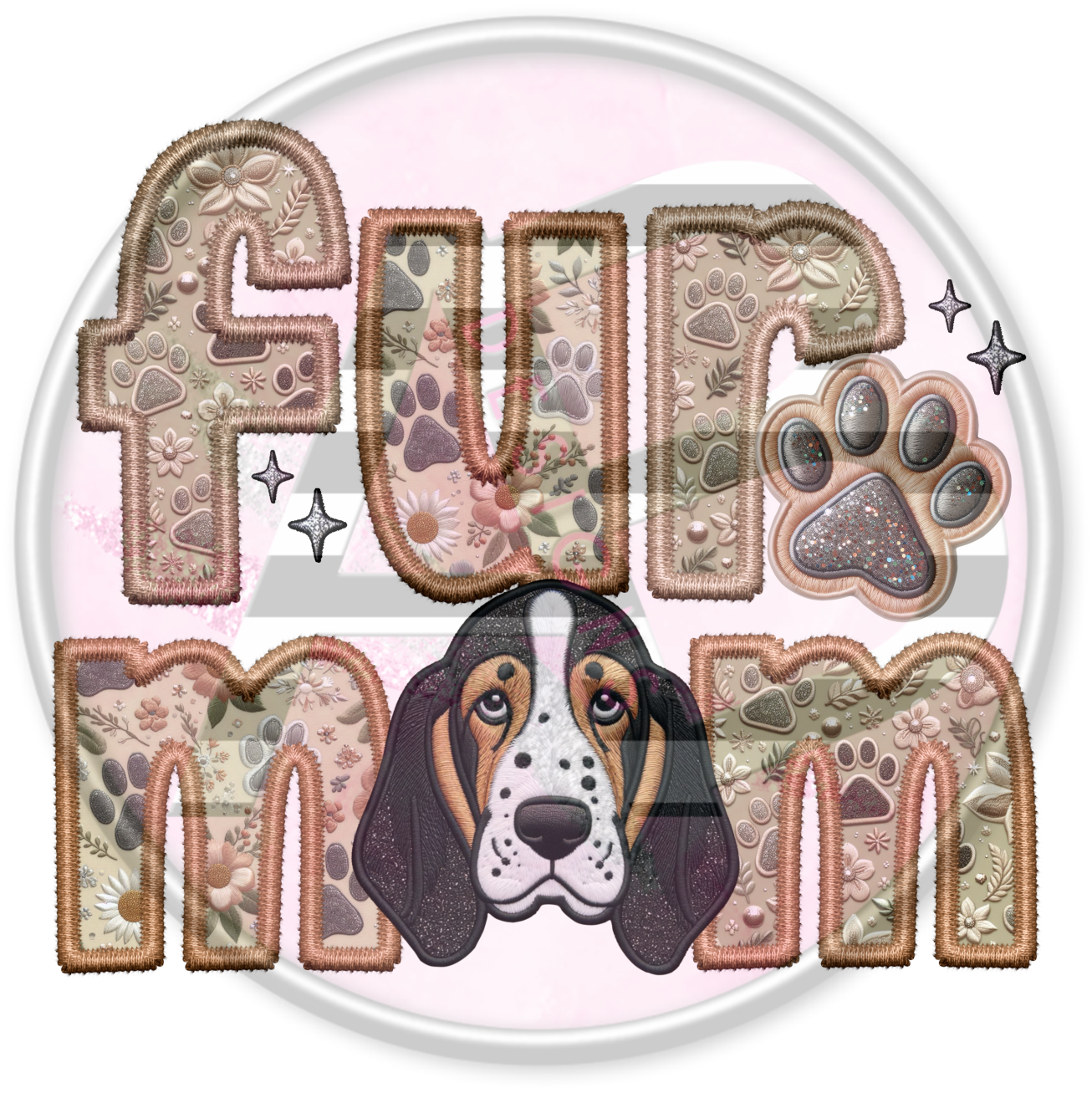 DTF Heat Transfer - Fur Mom 77