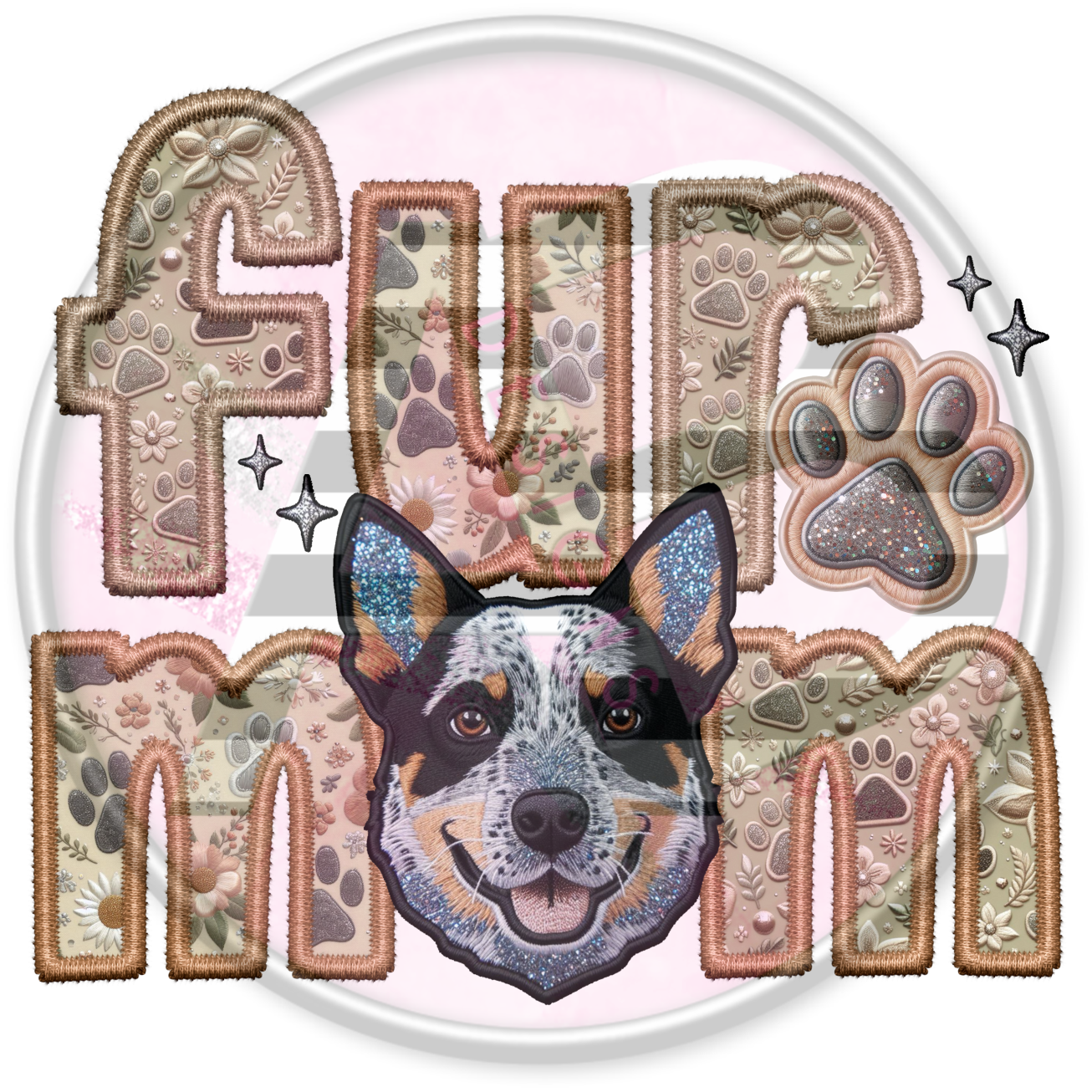 DTF Heat Transfer - Fur Mom 82