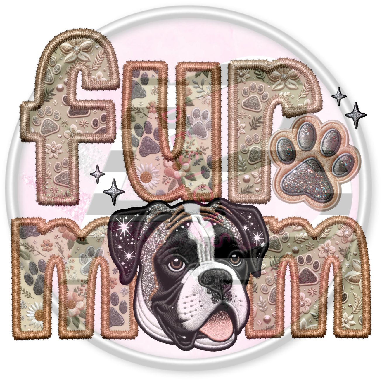 DTF Heat Transfer - Fur Mom 89