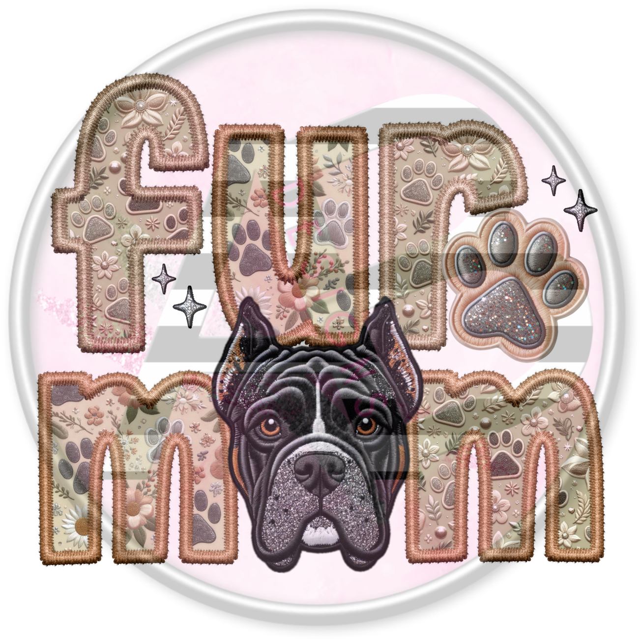 DTF Heat Transfer - Fur Mom 95