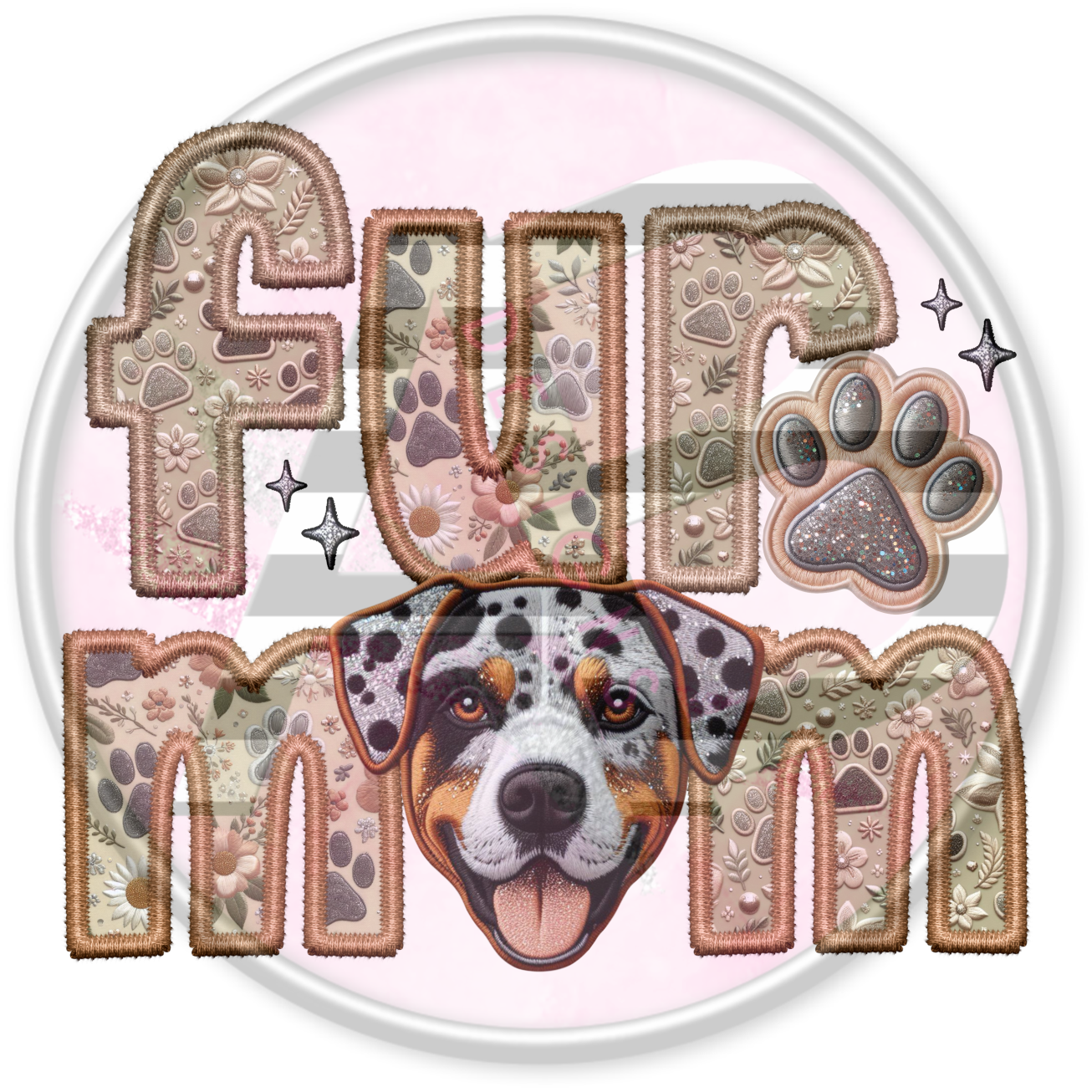 DTF Heat Transfer - Fur Mom 96