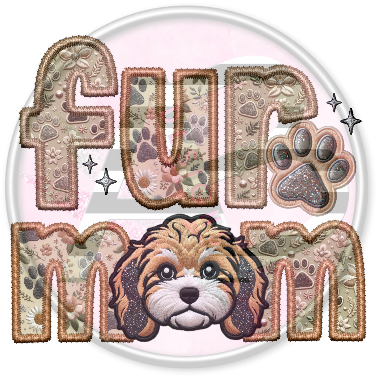 DTF Heat Transfer - Fur Mom 97