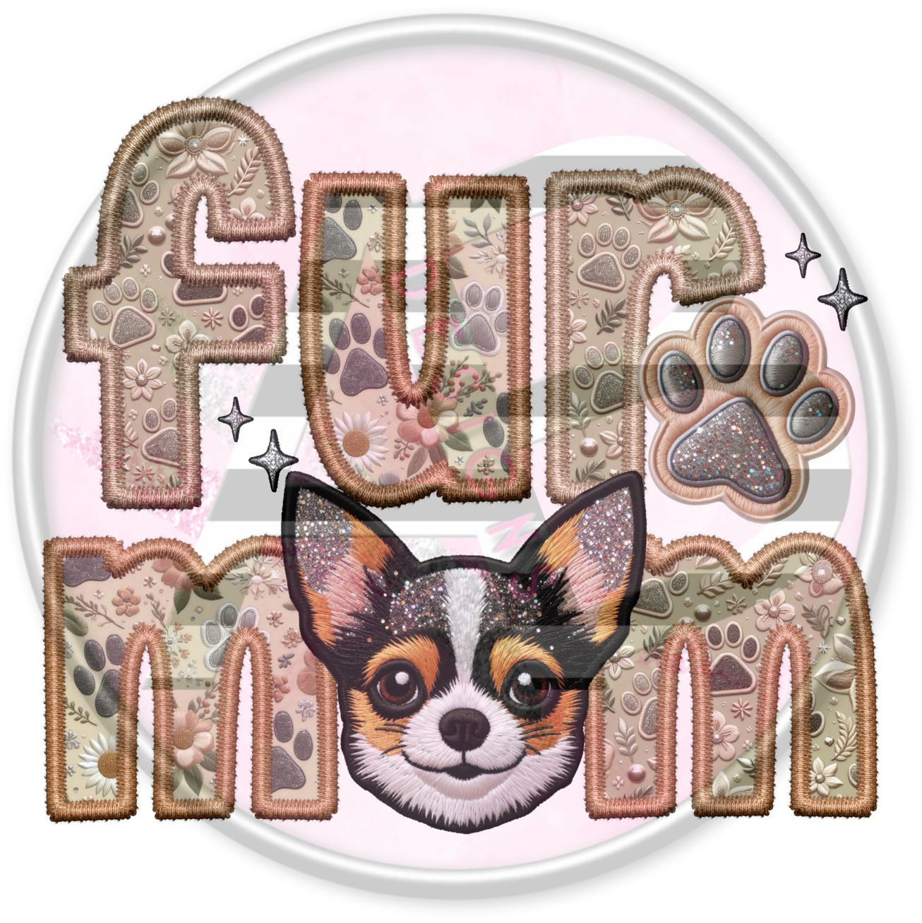 DTF Heat Transfer - Fur Mom 99