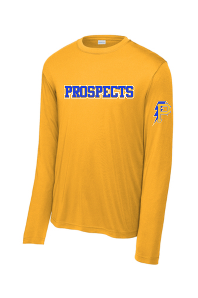 Prospects Baseball DriFit Shirt Long Sleeve - ST350LS Sport-Tek® PosiCharge® Competitor™ Tee (Copy)