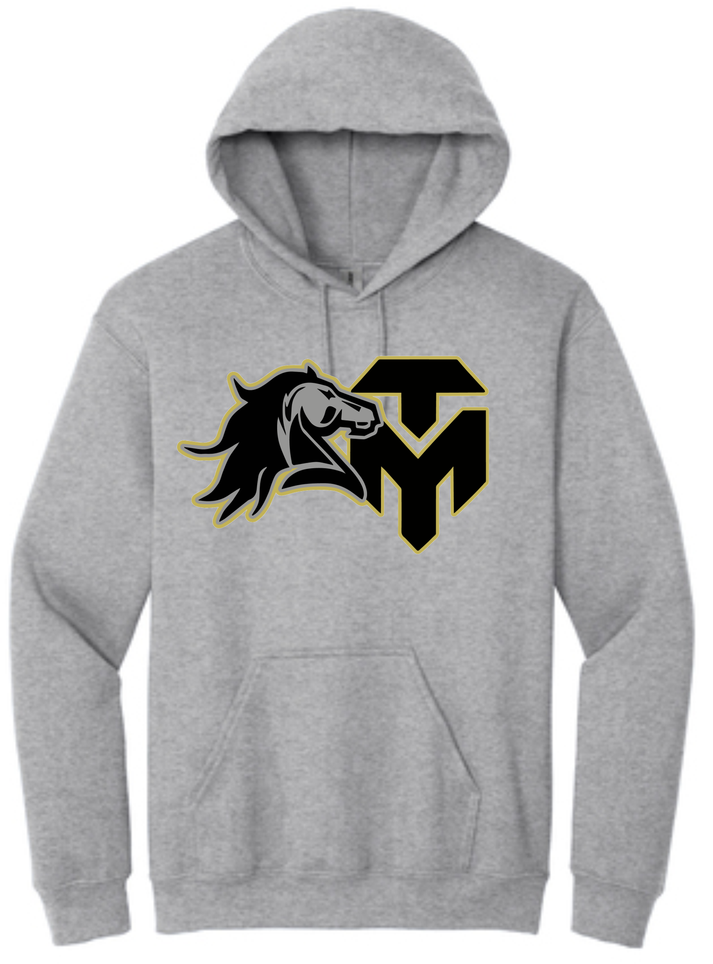 Trinity Mustangs - 18500 Gildan® - Heavy Blend™ Hooded Sweatshirt