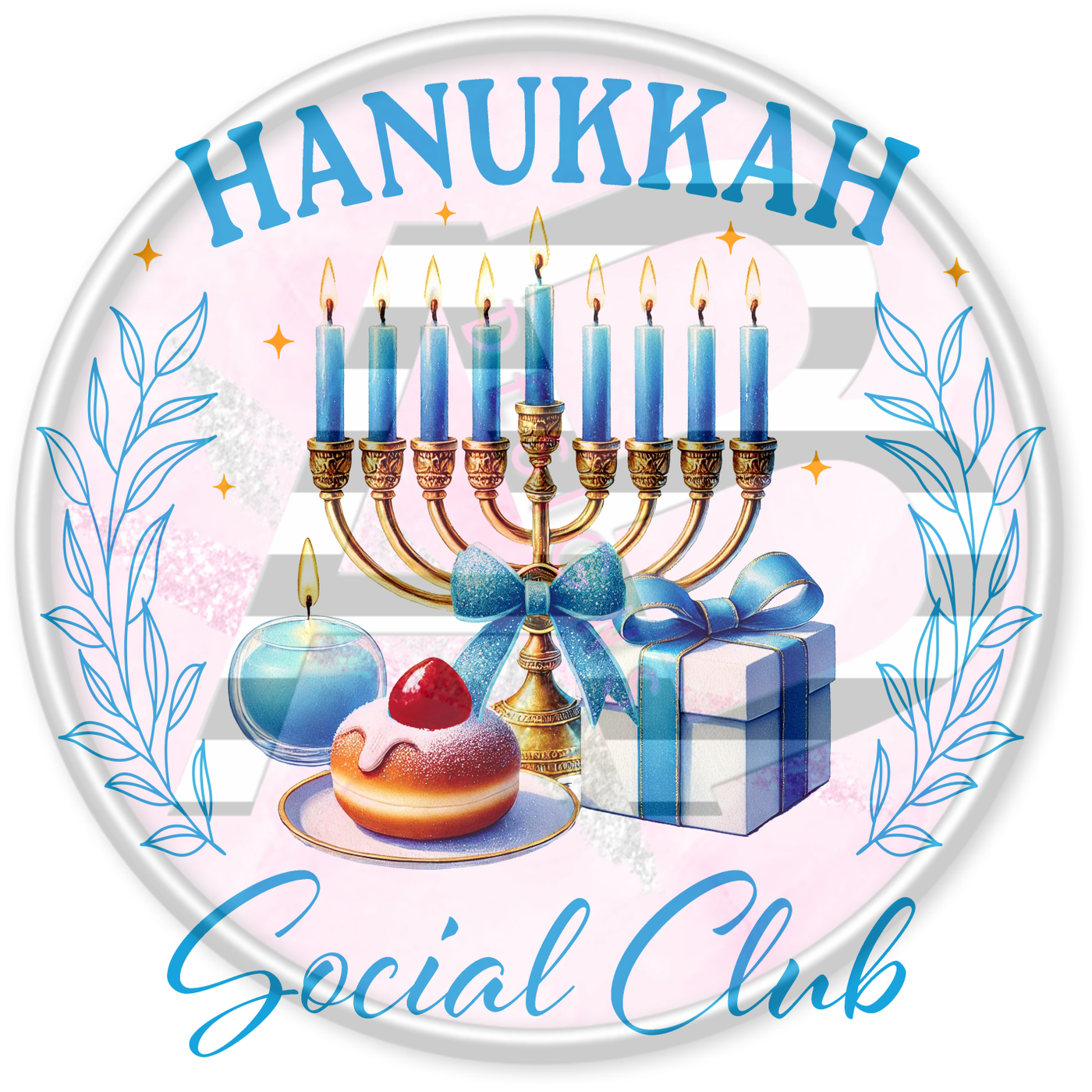 DTF Heat Transfer - Hanukkah 12