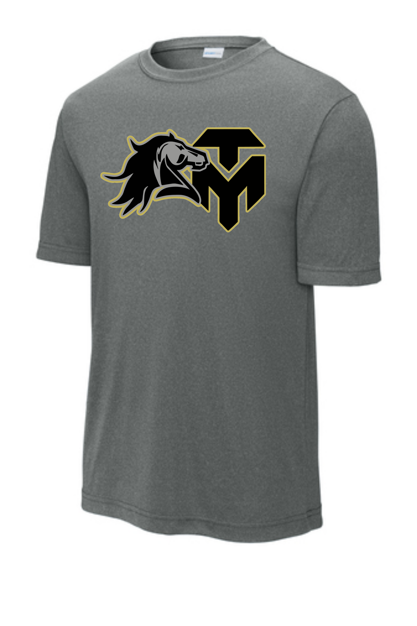 Trinity Mustangs - Short Sleeve DriFit T-Shirt ST350