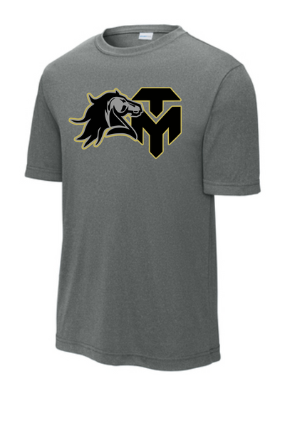 Trinity Mustangs - Short Sleeve DriFit T-Shirt ST350