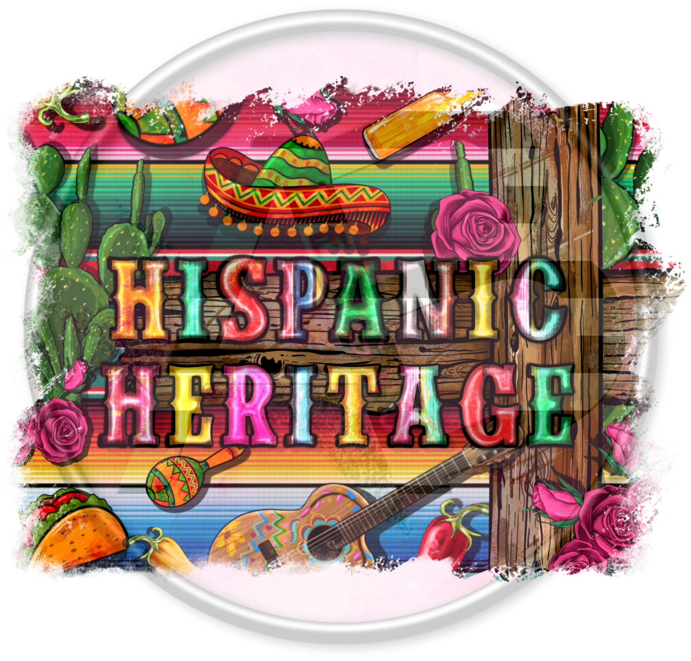 DTF Heat Transfer - Hispanic Heritage 05