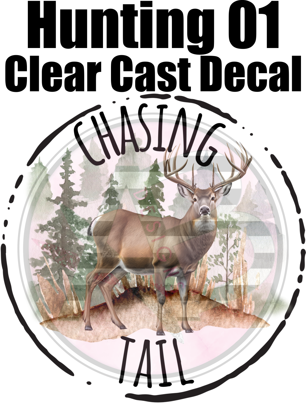 Hunting 01 - Clear Cast Decal - 303