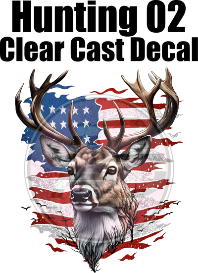 Hunting 02 - Clear Cast Decal - 304