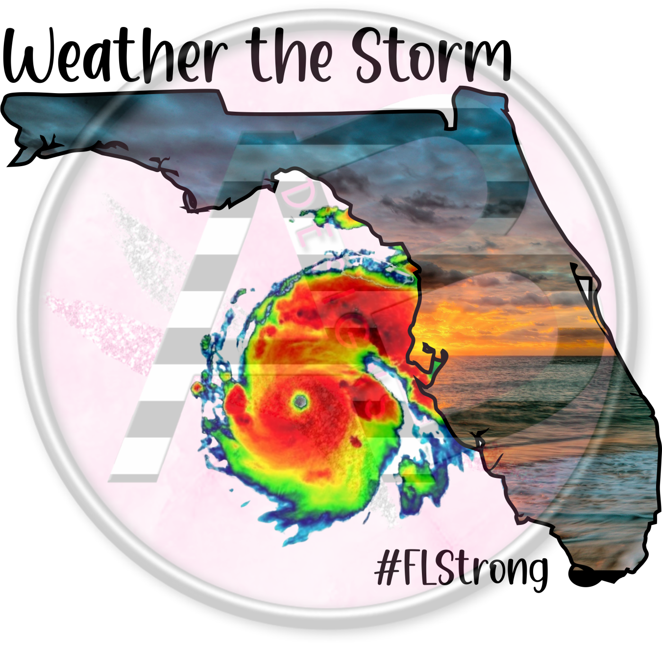 DTF Heat Transfer - Hurricane 01