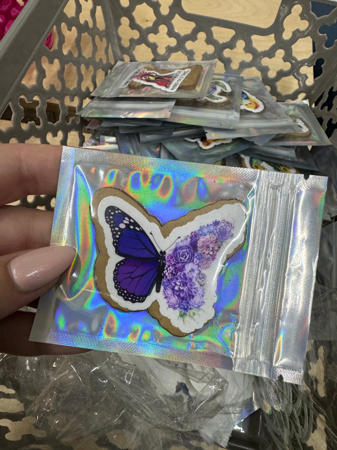 Die Cut Acrylic/Decal Set - Butterfly 2