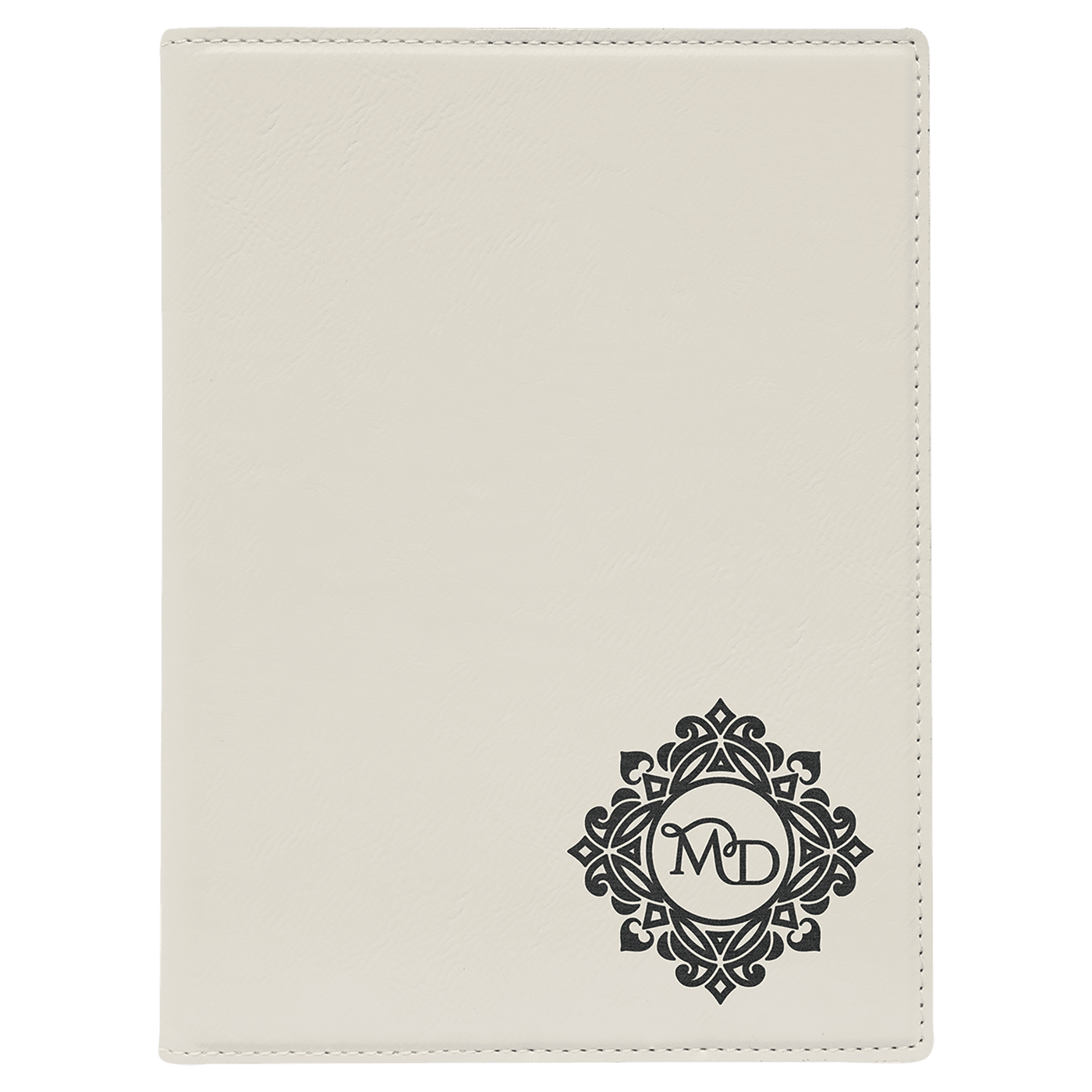 Small Journal Notepad with lined paper - 7” x 9.75” - Custom Laser Engraving