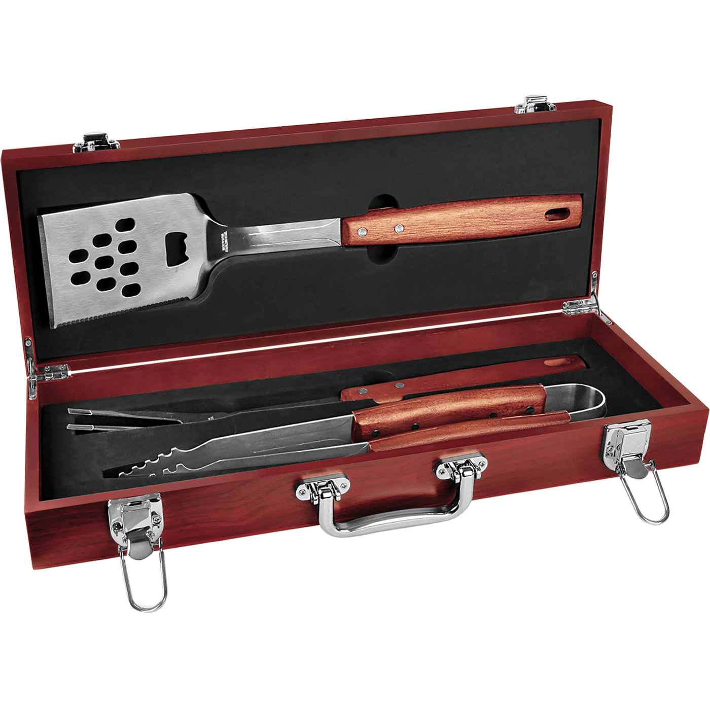 3 Piece BBQ Set - Custom Laser Engraving