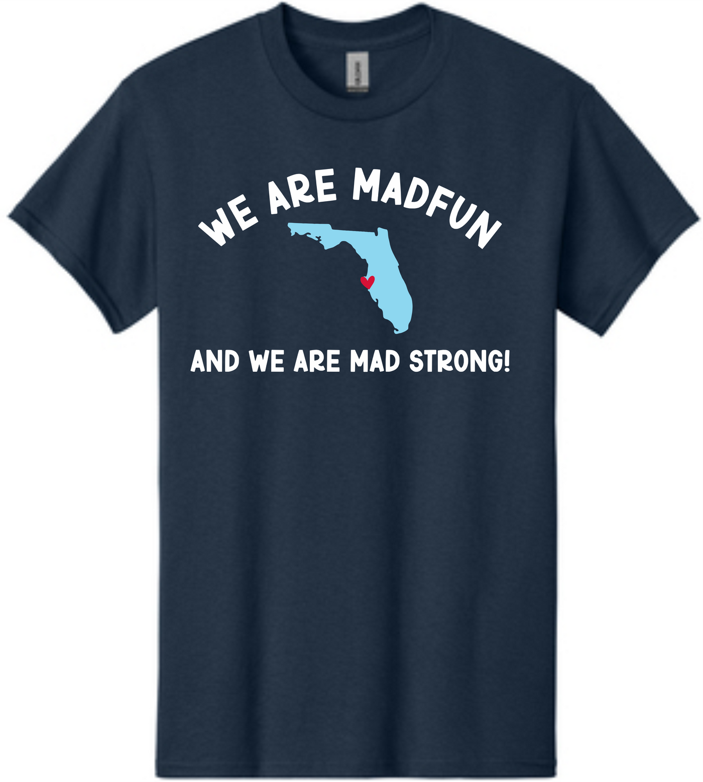 Mad Strong | Navy Shirt (Unisex)