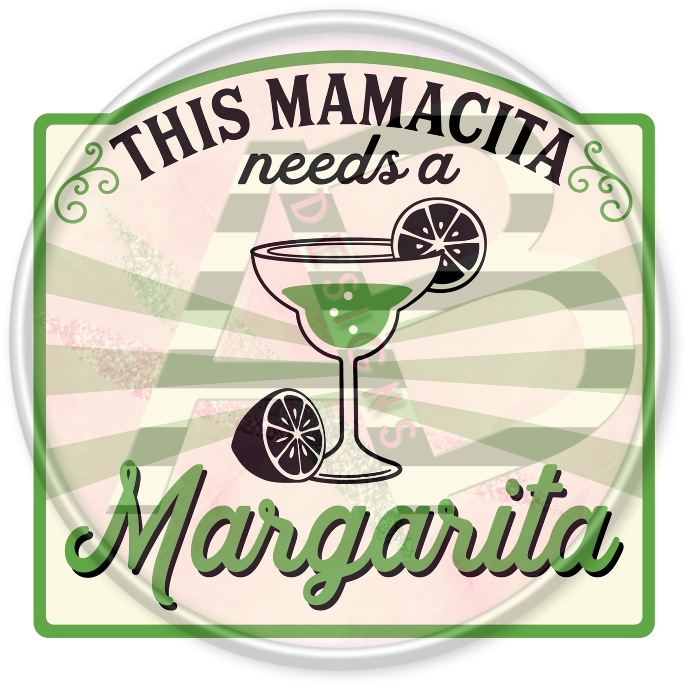 DTF Heat Transfer - Margarita 06