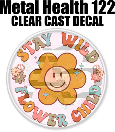 Mental Health 122 - Clear Cast Decal-591