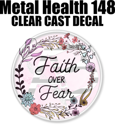 Mental Health 148 - Clear Cast Decal-617